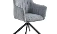 Scaun Living Tapitat KJC385 Gri