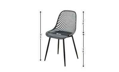 Scaun PP210MH Plastic Gri
