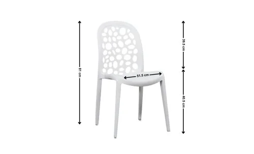 Scaun TX16 Plastic Alb