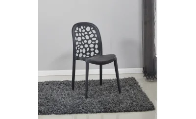 Scaun TX16 Plastic Negru