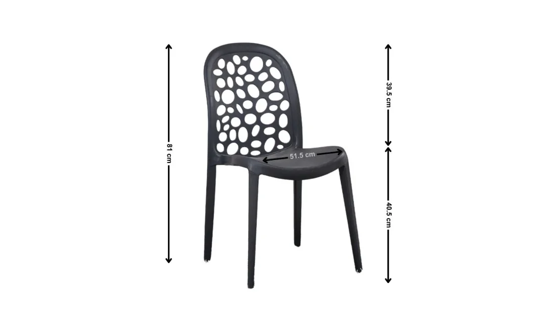 Scaun TX16 Plastic Negru 6