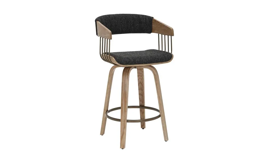 Scaun Bar JY3111X2-M Gri Inchis 3