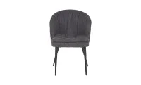 Scaun Living cu Picioare Metalice DCM0102CF Gri