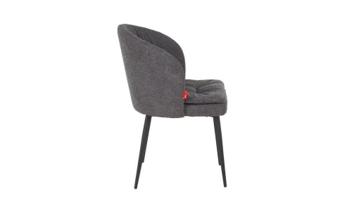Scaun Living cu Picioare Metalice DCM0102CF Gri