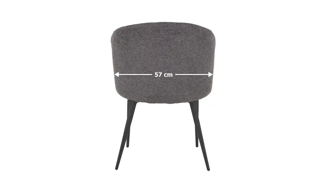Scaun Living cu Picioare Metalice DCM0102CF Gri 6