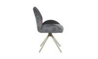 Scaun Living Tapițat DCM0104CS Gri 4