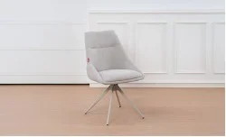 Scaun Living Rotativ DCM0108CS Gri Deschis