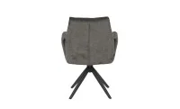Scaun Living Rotativ DCM0601AS Gri Inchis 6