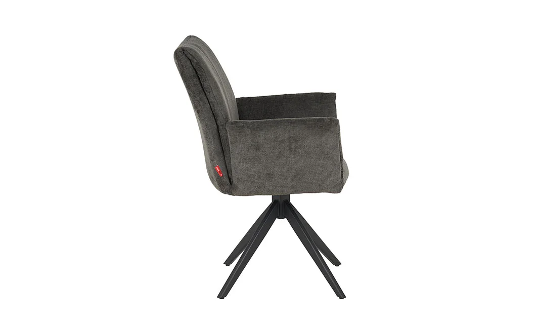 Scaun Living Rotativ DCM0601AS Gri Inchis 5