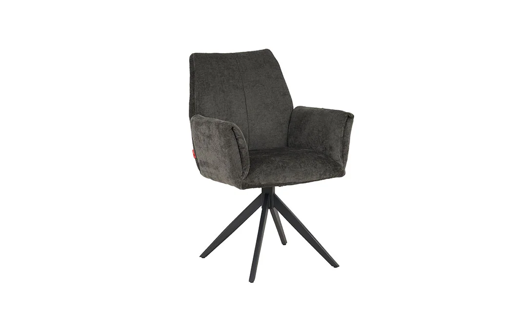 Scaun Living Rotativ DCM0601AS Gri Inchis 4