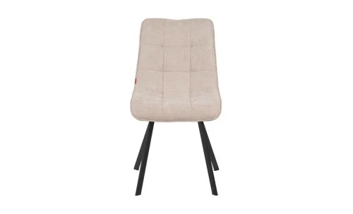 Set Masă Living Extensibilă DTM0101CS Bej cu 6 Scaune Tapițate DCM1801CF Bej