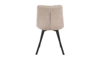 Set Masă Living Extensibilă DTM0101CS Bej cu 6 Scaune Tapițate DCM1801CF Bej