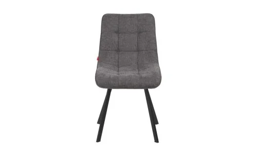 Set Masă Living Extensibilă DTM0101CS Bej cu 4 Scaune Tapițate DCM1801CF Gri
