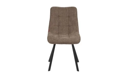 Set Masă Living Extensibilă KJT4711-1 Alb cu 4 Scaune DCM1801CF Maro