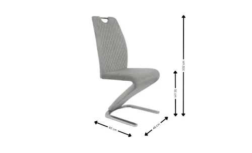 Scaun Living F692 Gri