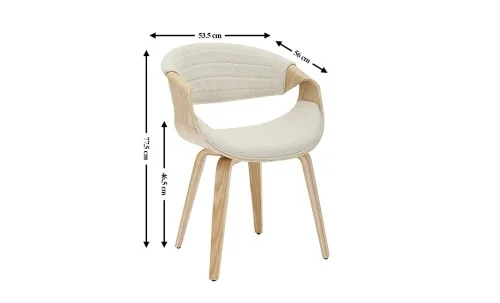 Scaun Living JY1829-7 Bej