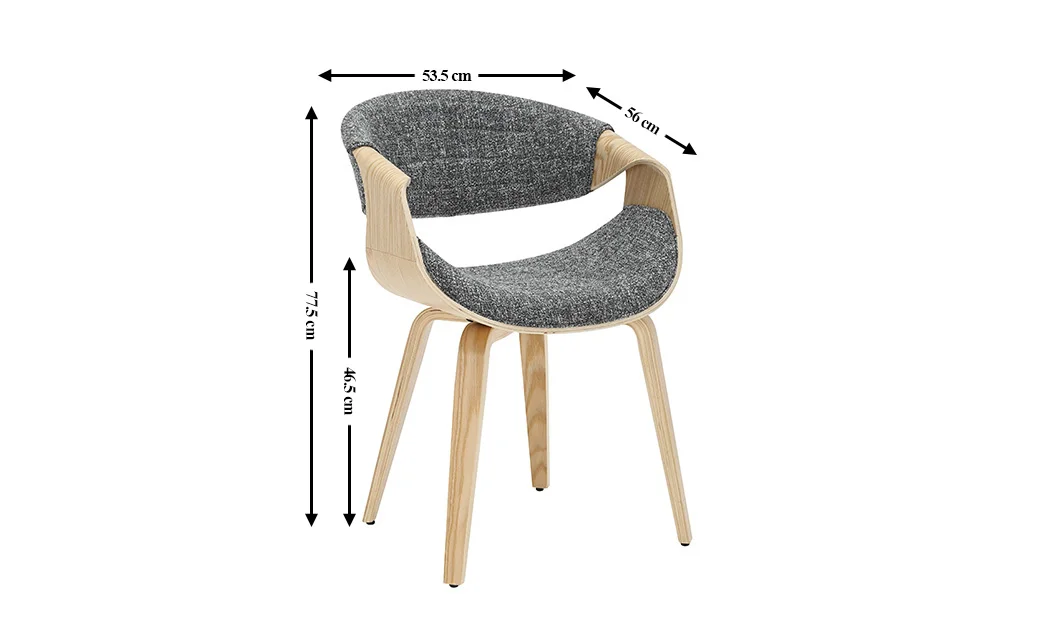 Scaun Living JY1829-7 Gri 1
