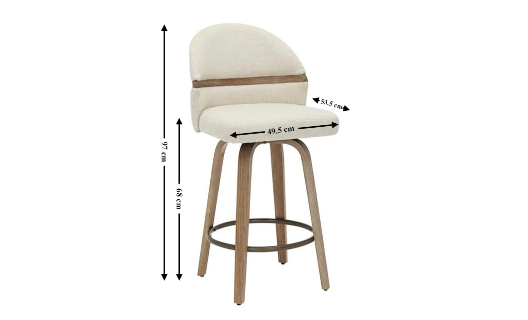 Scaun Bar JY3220X-M Bej 1