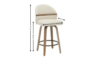 Scaun Bar JY3220X-M Bej