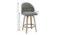 Scaun Bar JY3220X-M Gri 1