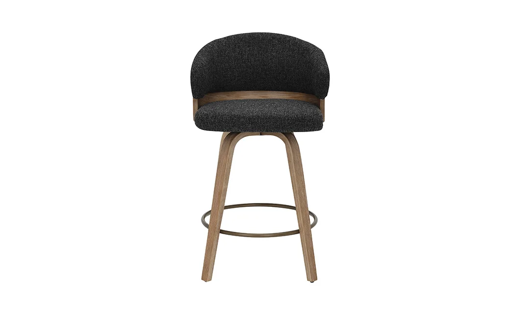 Scaun Bar JY3250X-M Gri Inchis 3