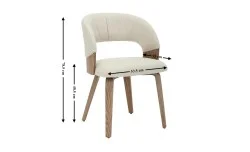Scaun Living JY6450X-M2 Bej