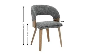 Scaun Living JY6450X-M2 Gri