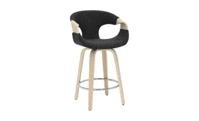 Scaun Bar JY3185X-M Gri Antracit