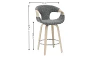 Scaun Bar JY3185X-M Gri 1