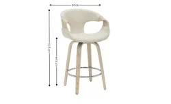 Scaun Bar JY3185X-M Bej