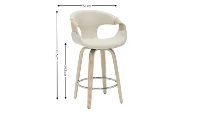Scaun Bar JY3185X-M Bej