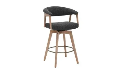 Scaun Bar JY3249X-M Gri Antracit