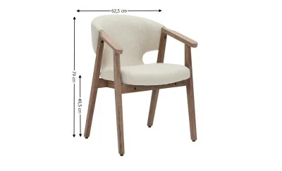 Scaun Living JY6386Q2-M2 Bej