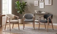 Scaun Living JY6386Q2-M2 Gri Antracit 6