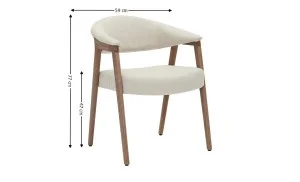 Scaun Living JY6410Q-M2 Bej