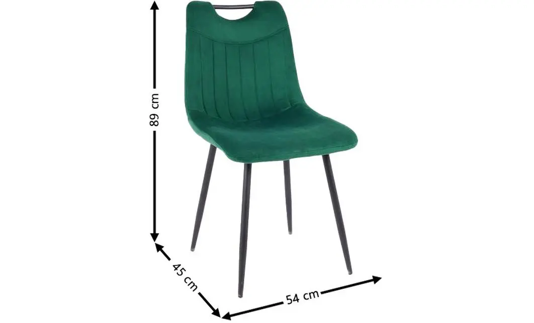 Set Masă Living Extensibilă DTM0101 Blat Ceramic Gri cu 4 Scaune Tapițate KJC0358 Verzi 8