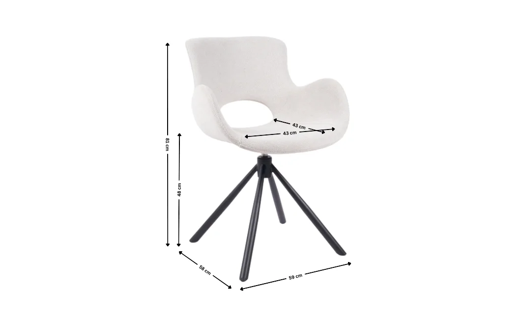 Scaun Living KJC0359 Bej 1
