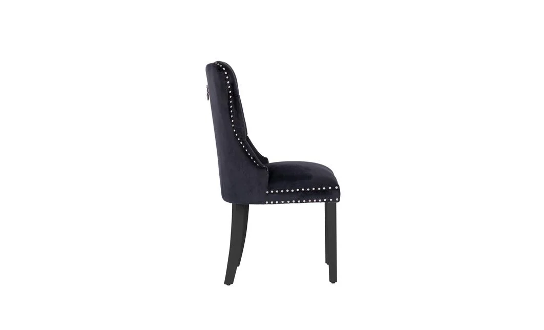 Scaun Living KJC005 Negru/Negru 2