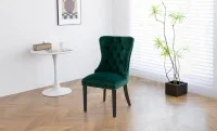 Scaun Living KJC005 Verde/Negru