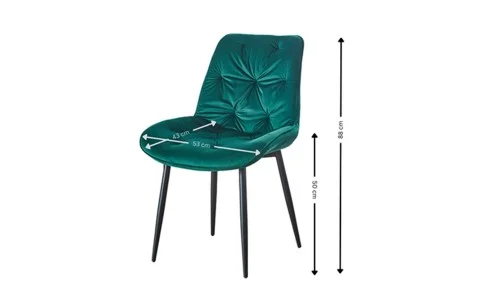 Set Masă Living Extensibilă Blat Ceramic KJT416 Alb-Cappuccino cu 4 Scaune KJC0357 Verzi
