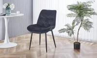 Scaun Living KJC0357 Negru