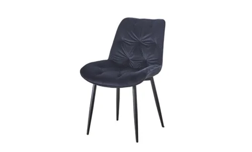 Set Masă Living Extensibilă DTM0101CS Bej cu 4 Scaune KJC0357 Negre