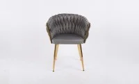 Scaun Living Tapitat KJC12 Gri 2