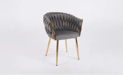 Scaun Living Tapitat KJC12 Gri