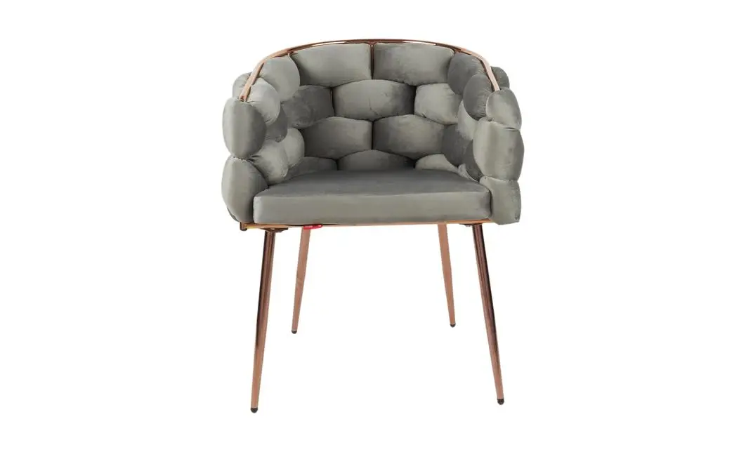 Scaun Living Tapitat KJC17 Gri 2