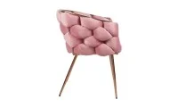 Scaun Living Tapitat KJC17 Roz 3