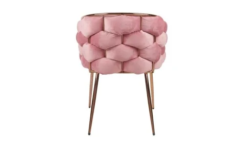 Scaun Living Tapitat KJC17 Roz