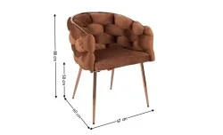 Scaun Living Tapitat KJC17 Maro