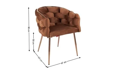 Scaun Living Tapitat KJC17 Maro