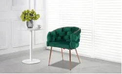 Scaun Living Tapitat KJC17 Verde